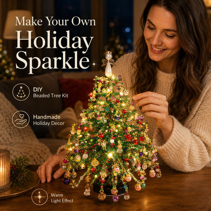 🎄✨ DIY Beaded Halloween Kit – 🎅Create Your Own Sparkling Holiday Decoration