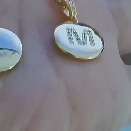 Kaylee Monogram Initial Necklace