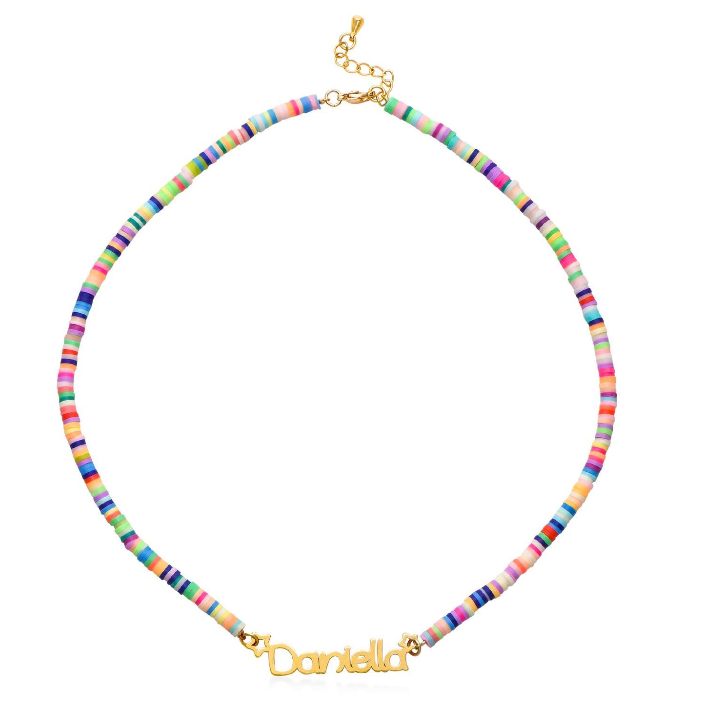 Lainey Rainbow Magic Name Necklace