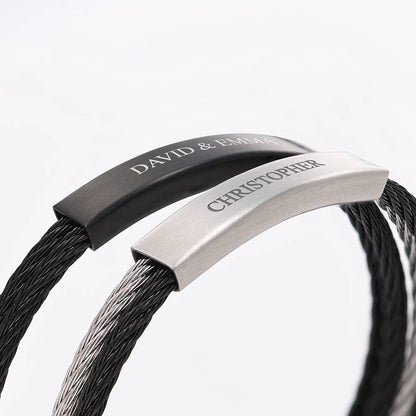 Nova Personalized Cuff Bracelet