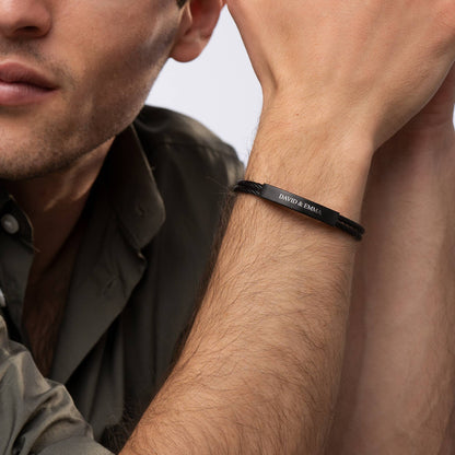 Nova Personalized Cuff Bracelet